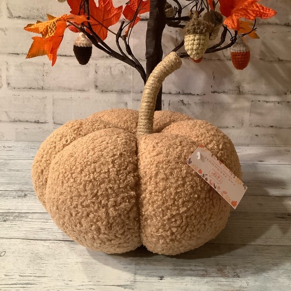 THE FARMHOUSE BY RACHEL ASHWELL Woobie Textured Pumpkin - Picture 2 of 4